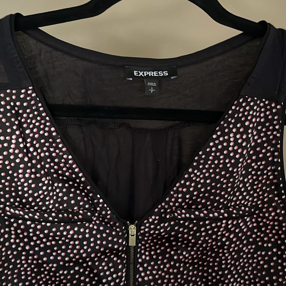 Express Polka Dot Blouse - Picture 2 of 2